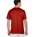 4820 Hanes® Cool Dri® Performance T-Shirt in Deep red back view