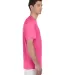 4820 Hanes® Cool Dri® Performance T-Shirt in Wow pink side view