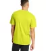 4820 Hanes® Cool Dri® Performance T-Shirt in Safety green back view