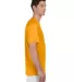 4820 Hanes® Cool Dri® Performance T-Shirt in Safety orange side view