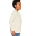 BELLA+CANVAS 3501Y Youth Long-Sleeve T-Shirt in Natural side view