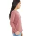 BELLA+CANVAS 3501Y Youth Long-Sleeve T-Shirt in Heather mauve side view