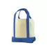 8867 UltraClub Seaside Canvas Boat Tote  ROYAL front view