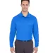 8210LS UltraClub® Adult Cool & Dry Long-Sleeve Me ROYAL front view