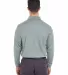8210LS UltraClub® Adult Cool & Dry Long-Sleeve Me SILVER back view