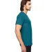  6750 Anvil Adult Tri-Blend Tee  in Hth galap blue side view