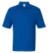  537 Jerzees Men's Easy Care™ Pique Polo ROYAL front view