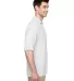  537 Jerzees Men's Easy Care™ Pique Polo WHITE side view