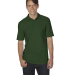 72800 Gildan DryBlend® Adult Double Piqué Polo in Forest green front view