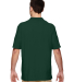 72800 Gildan DryBlend® Adult Double Piqué Polo in Forest green back view