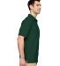 72800 Gildan DryBlend® Adult Double Piqué Polo in Forest green side view