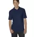 72800 Gildan DryBlend® Adult Double Piqué Polo in Navy front view