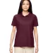 44800L Gildan Performance™ Ladies' Jersey Polo in Marble maroon front view