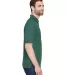 8210 UltraClub® Men's Cool & Dry Mesh Piqué Polo FOREST GREEN side view