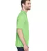 8210 UltraClub® Men's Cool & Dry Mesh Piqué Polo LIGHT GREEN side view