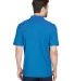 8210 UltraClub® Men's Cool & Dry Mesh Piqué Polo PACIFIC BLUE back view