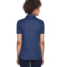 8210L UltraClub® Ladies' Cool & Dry Mesh Piqué P in Navy back view