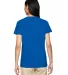 5V00L Gildan Heavy Cotton™ Ladies' V-Neck T-Shir in Royal back view