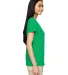 5V00L Gildan Heavy Cotton™ Ladies' V-Neck T-Shir in Irish green side view