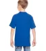 498Y Hanes Youth nano-T® T-Shirt in Deep royal back view