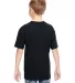 498Y Hanes Youth nano-T® T-Shirt in Black back view