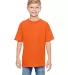 498Y Hanes Youth nano-T® T-Shirt in Orange front view