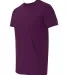 SF45 Fruit of the Loom Adult Sofspun™ T-Shirt WILD PLUM side view