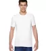 SF45 Fruit of the Loom Adult Sofspun™ T-Shirt WHITE front view