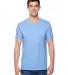 SF45 Fruit of the Loom Adult Sofspun™ T-Shirt LIGHT BLUE front view