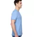SF45 Fruit of the Loom Adult Sofspun™ T-Shirt LIGHT BLUE side view