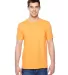 SF45 Fruit of the Loom Adult Sofspun™ T-Shirt GOLD front view