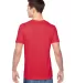 SF45 Fruit of the Loom Adult Sofspun™ T-Shirt FIERY RED back view
