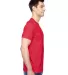 SF45 Fruit of the Loom Adult Sofspun™ T-Shirt FIERY RED side view