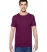 SF45 Fruit of the Loom Adult Sofspun™ T-Shirt WILD PLUM front view