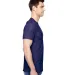 SF45 Fruit of the Loom Adult Sofspun™ T-Shirt HEATHER GRAPE side view