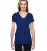 SFJV Fruit of the Loom Ladies' Sofspun™ Junior F ADMIRAL BLUE front view