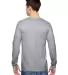 SFL Fruit of the Loom Adult Sofspun™ Long-Sleeve ATHLETIC HEATHER back view