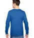 SFL Fruit of the Loom Adult Sofspun™ Long-Sleeve ROYAL back view