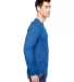 SFL Fruit of the Loom Adult Sofspun™ Long-Sleeve ROYAL side view