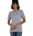 4980 Hanes 4.5 ounce Ring-Spun T-shirt in Light steel front view