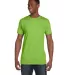 4980 Hanes 4.5 ounce Ring-Spun T-shirt in Lime front view