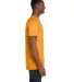 4980 Hanes 4.5 ounce Ring-Spun T-shirt in Gold side view