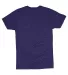 4980 Hanes 4.5 ounce Ring-Spun T-shirt in Grape smash hthr back view