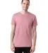 4980 Hanes 4.5 ounce Ring-Spun T-shirt in Mauve front view