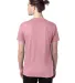 4980 Hanes 4.5 ounce Ring-Spun T-shirt in Mauve back view