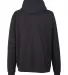 B8615 Burnside - Camo Full-Zip Hooded Sweatshirt in Solid black back view