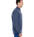 B8200 Burnside - Solid Long Sleeve Flannel Shirt  in Denim side view