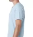 Next Level 6440 Premium Sueded V-Neck T-shirt in Light blue side view
