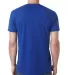 Next Level 6440 Premium Sueded V-Neck T-shirt in Royal back view