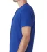 Next Level 6440 Premium Sueded V-Neck T-shirt in Royal side view